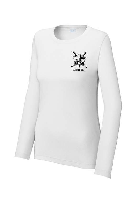 FCA Baseball Women's UV Pro Long Sleeve Tee