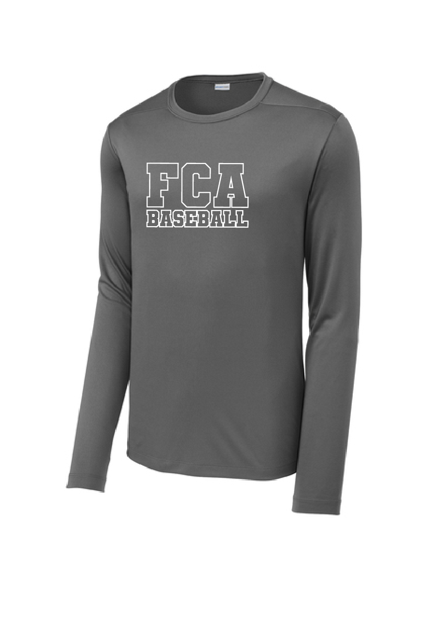 FCA Baseball UV Pro Long Sleeve Tee