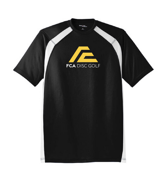 FCA Disc Golf Sport-Tek Dry Zone Colorblock Crew